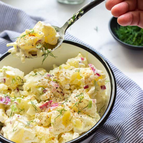 Best Creamy Potato Salad - Recipe photo by cookingjar