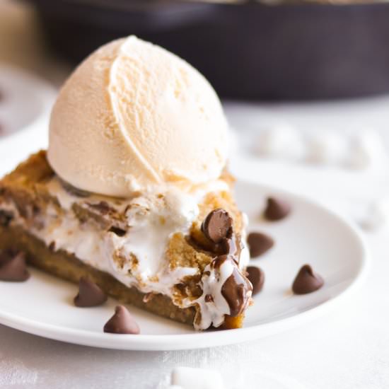 S'more Pizookie - Recipe photo by A baJillian Recipes