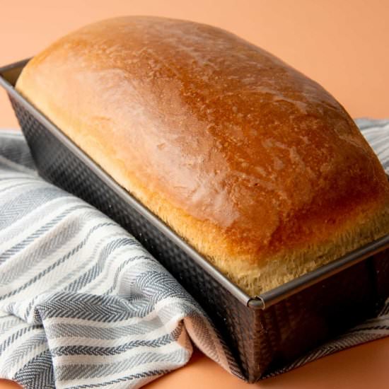 Easy Homemade Sandwich Bread - Recipe photo by wholefully