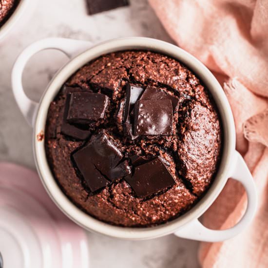 Chocolate Baked Oats - Recipe photo by Our Nourishing Table