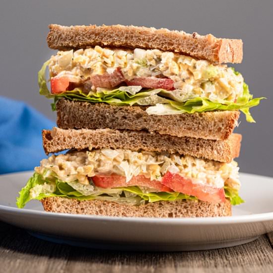 Easy Chickpea "Tuna" Salad - Recipe photo by danceswithknives