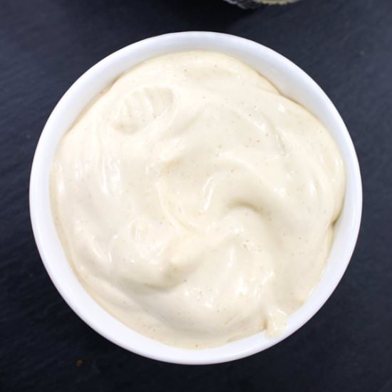 How to make Mayonnaise in 5 Minutes - Recipe photo by MasalaHerb