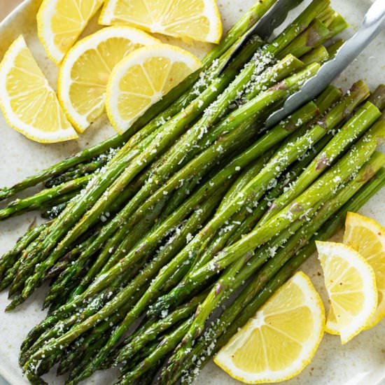 Roasted Asparagus - Recipe photo by TheCozyCook