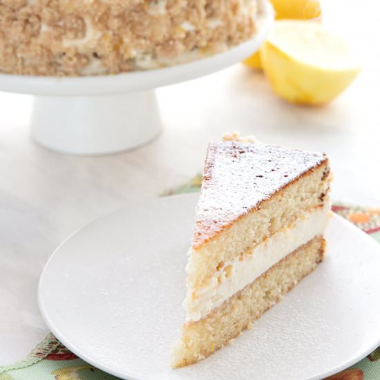 Keto Lemon Cream Cake - Recipe photo by fooddreamer