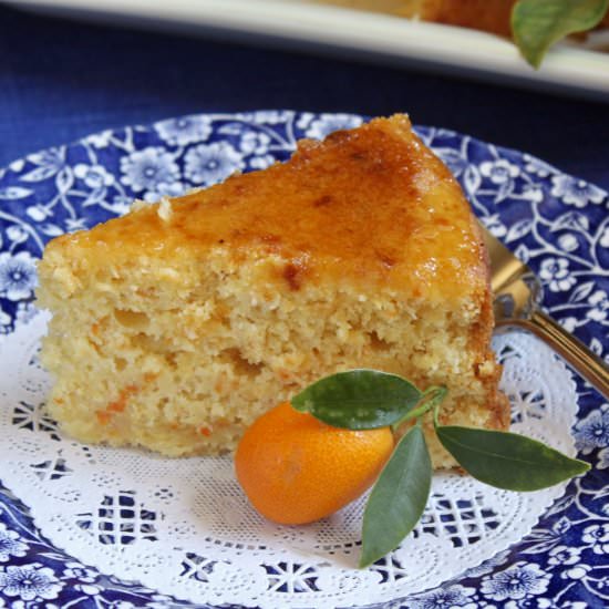 kumquat cake with orange glaze - Recipe photo by christinascucina