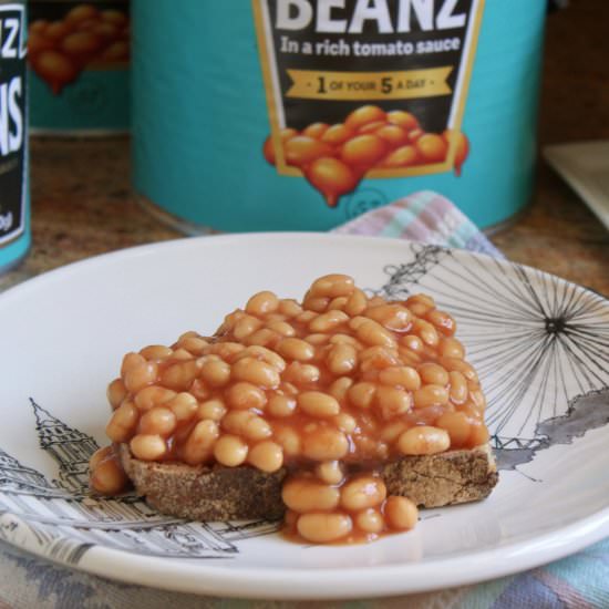proper beans on toast - Recipe photo by christinascucina