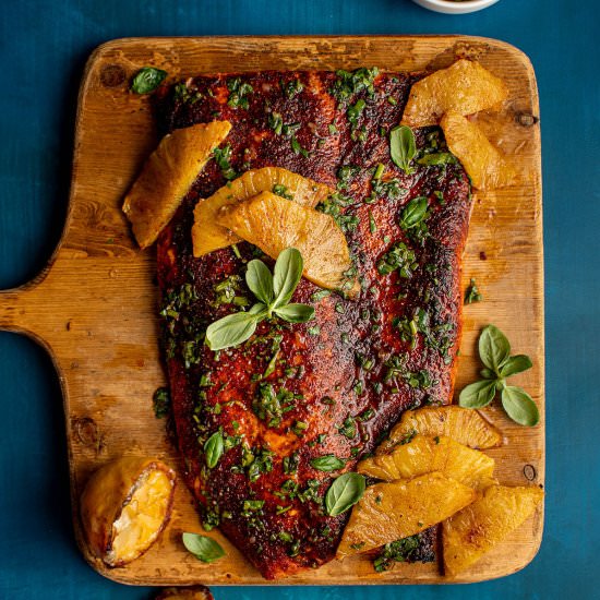 BBQ spiced salmon - Recipe photo by cherryonmysundae