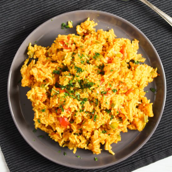 Nando’s Spicy Rice - Recipe photo by adinutza