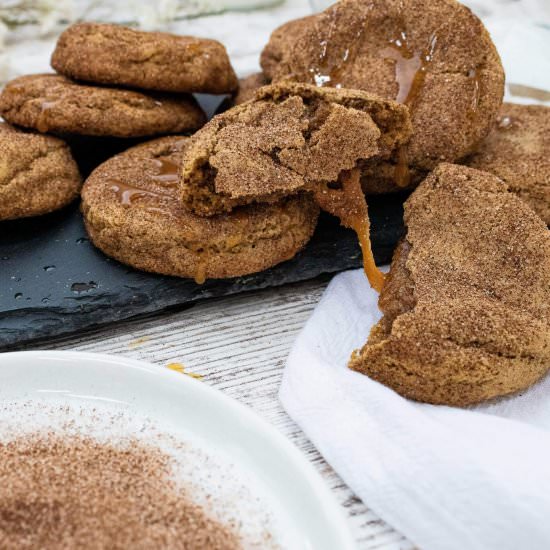 Soft Caramel-Stuffed Snickerdoodle - Recipe photo by piece.of.lulu