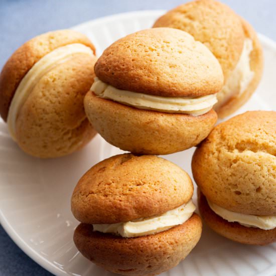 Easy Ginger Kisses Biscuits - Recipe photo by Wandercooks
