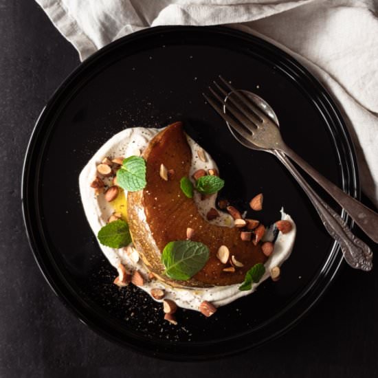 Tamari Roasted Pumpkin - Recipe photo by nothangryanymore