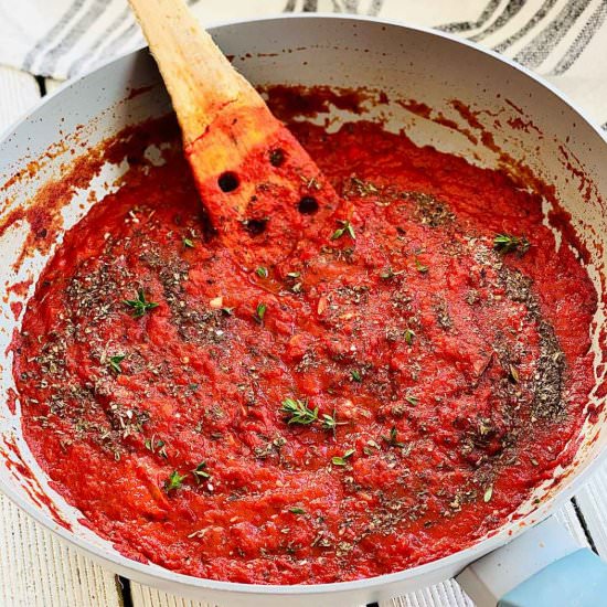 Homemade Pizza Sauce From Scratch - Recipe photo by ramonascuisine