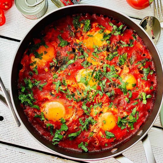 Delicious Shakshuka Recipe - Recipe photo by ramonascuisine