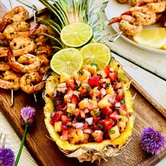 Refreshing Pineapple Mango Salsa - Recipe photo by ramonascuisine