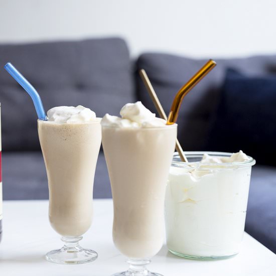 Vietnamese Coffee Shake - Recipe photo by Pretty in Pistachio