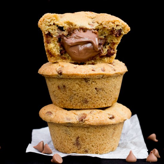 Nutella Lava Cookies - Recipe photo by KitchenMason