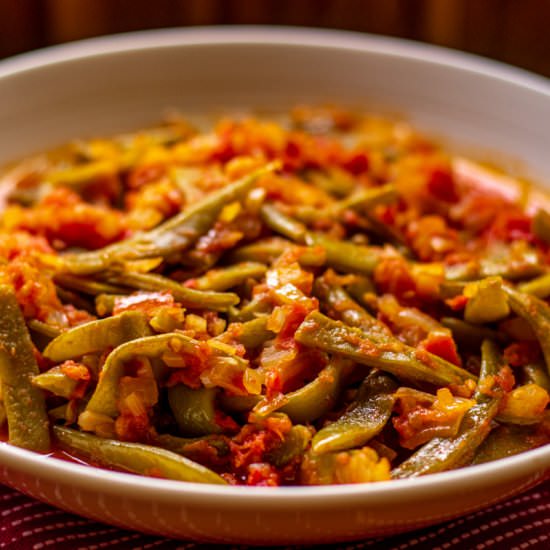 Turkish Green Beans - Recipe photo by Cooking Gorgeous