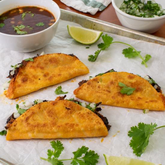 Birria Tacos - Recipe photo by For the Love of Cooking