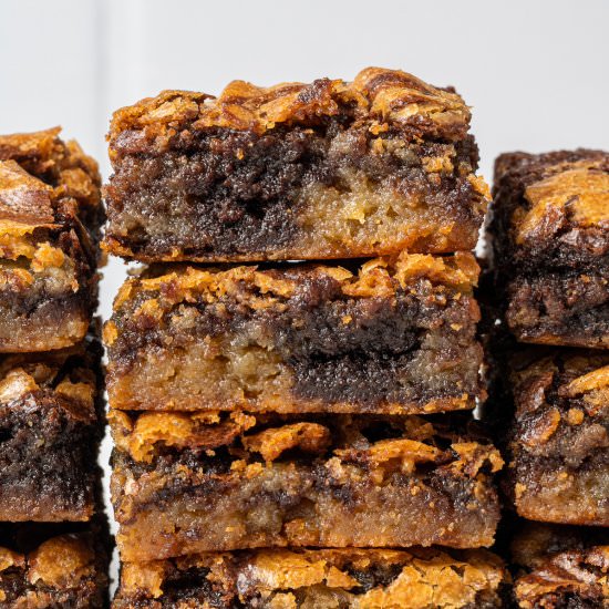 Brownie Blondies - Recipe photo by cookiedoughdiaries