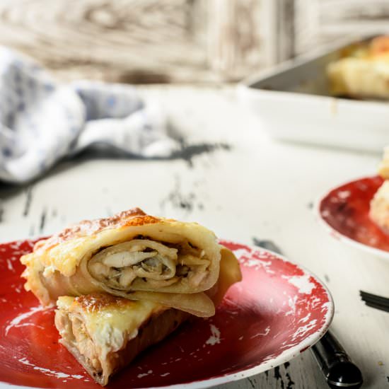 Sour Cream Chicken Enchiladas Recip - Recipe photo by suncakemom