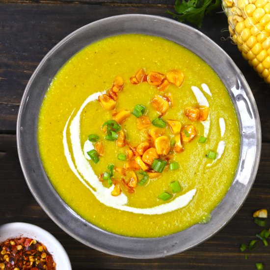 Creamy Corn Soup - Recipe photo by Funfoodandfrolic