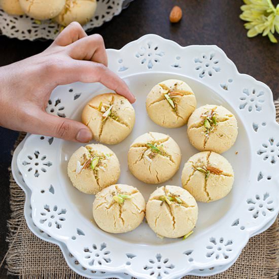 Nankhatai (buttery shortbread) - Recipe photo by ruchiskitchen