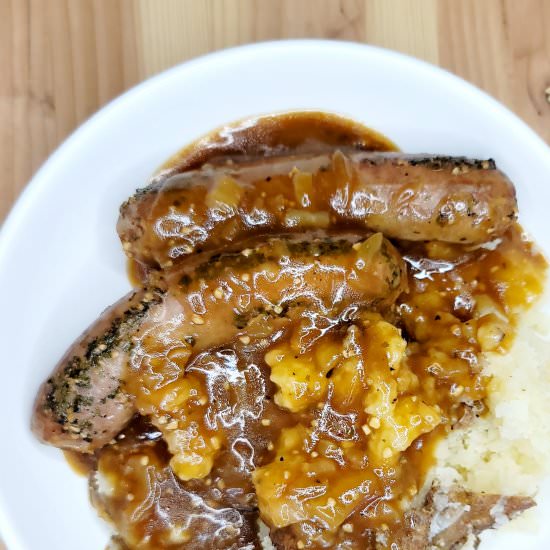Smoked Bangers & Mash - Recipe photo by Estelle Forrest