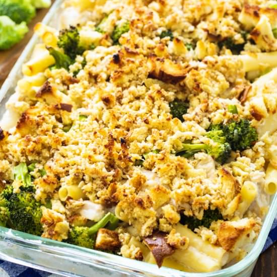Chicken Broccoli Ziti Casserole - Recipe photo by spicysouthernkitchen