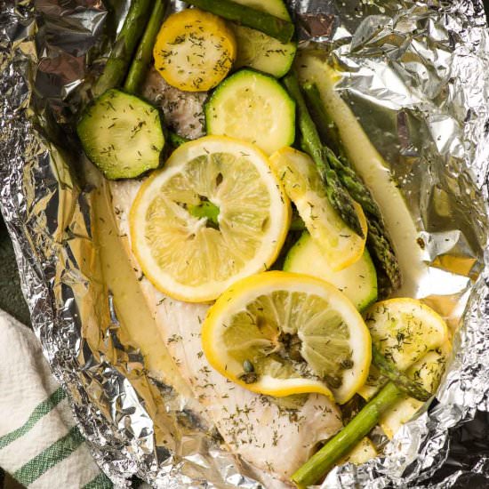 Grilled Tilapia in Foil - Recipe photo by Neighborfood
