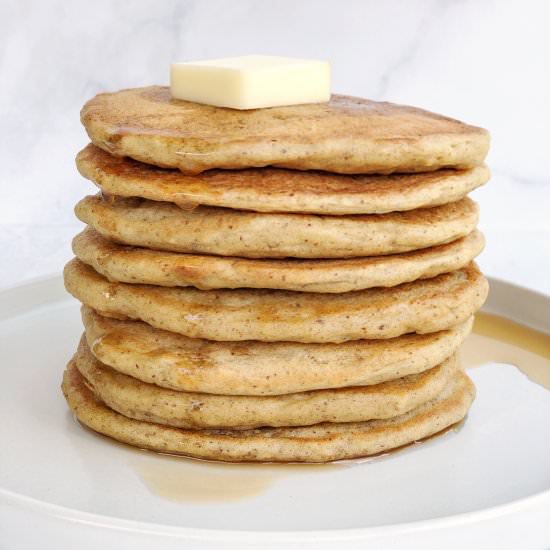 Flaxseed Pancakes - Recipe photo by theurbenlife