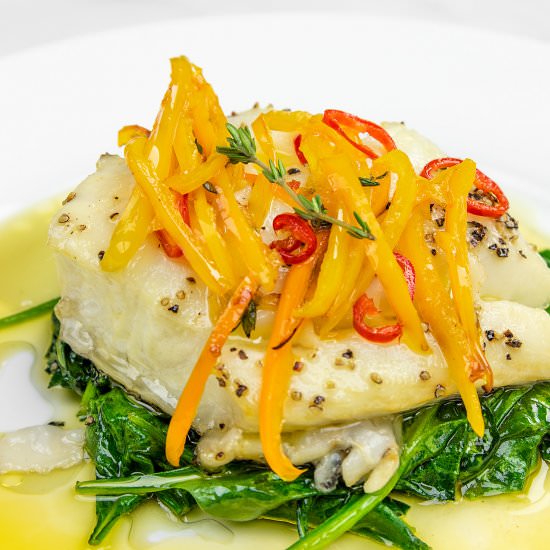 Easy Chilean Sea Bass Recipe - Recipe photo by clove and cumin