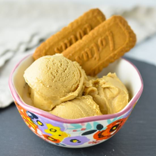 Biscoff Ice Cream - Recipe photo by atasteofmadness