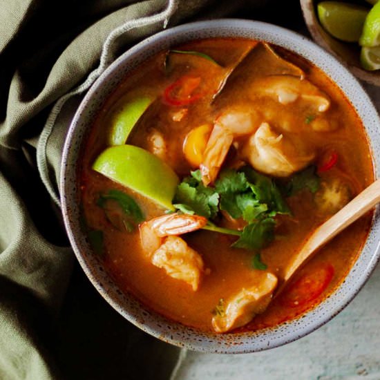 20 Minute Tom Yum Soup - Recipe photo by jaimieeats