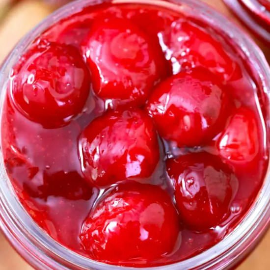 Cherry Pie Filling - Recipe photo by peasandpeonies