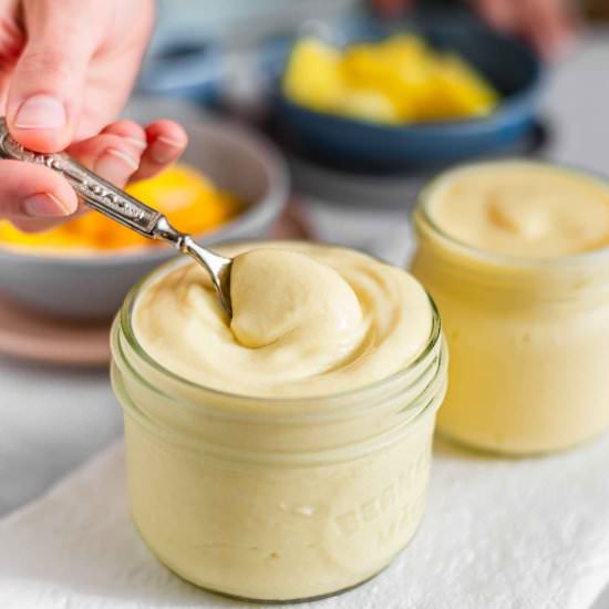 5 Min Easy Homemade "Yogurt" - Recipe photo by tastythriftytimely