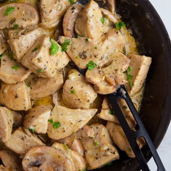 Instant Pot Mushroom Chicken - Recipe photo by 1PotRecipes