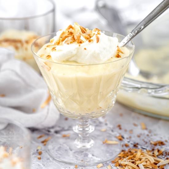 Coconut Pudding - Recipe photo by Chopnotch