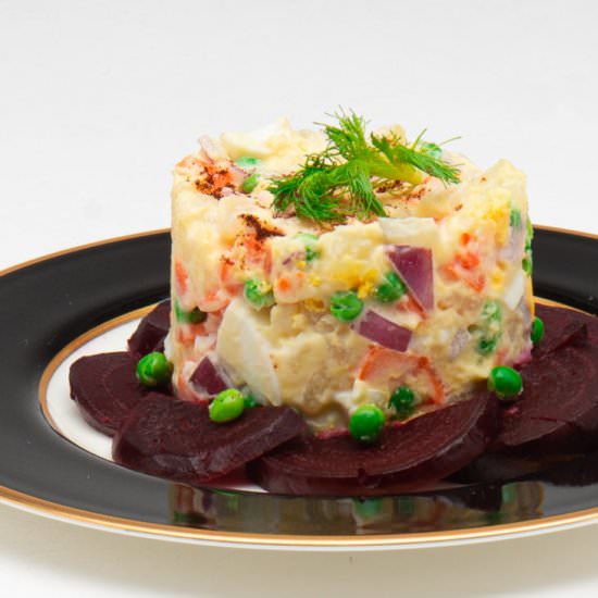 Russian Salad - Recipe photo by Blue Cayenne