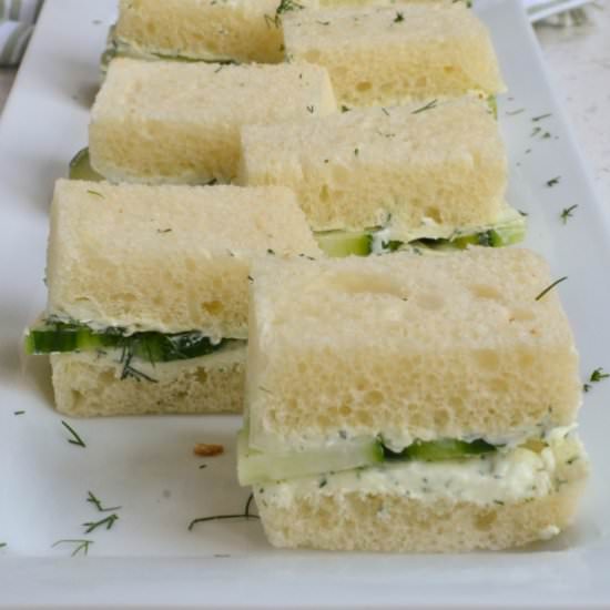 Cucumber Sandwiches - Recipe photo by Small Town Woman
