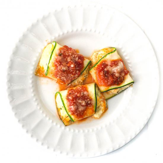 Zucchini Ravioli Roll Ups - Recipe photo by MyLifeCookbook