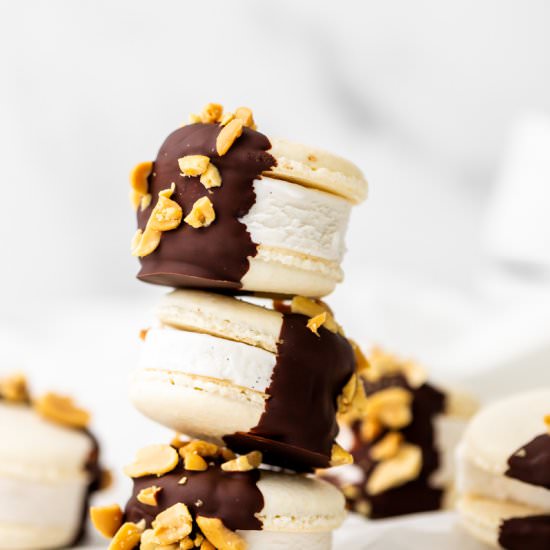 Drumstick Macaron Ice Cream - Recipe photo by poshlittledesigns