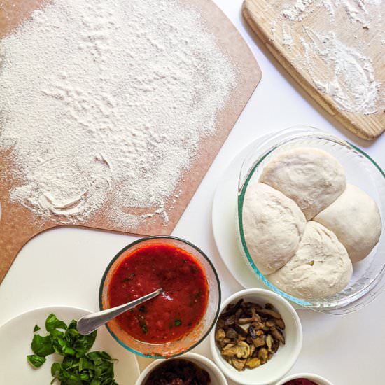 Neapolitan-Style Pizza Crust Recipe - Recipe photo by bakeroise