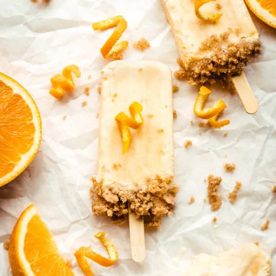 Creamsicles w/ Graham Cracker Crumb - Recipe photo by kickassbaker