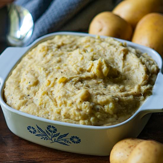 The Best Mashed Potato Recipe - Recipe photo by Chicken Fried Kitchen