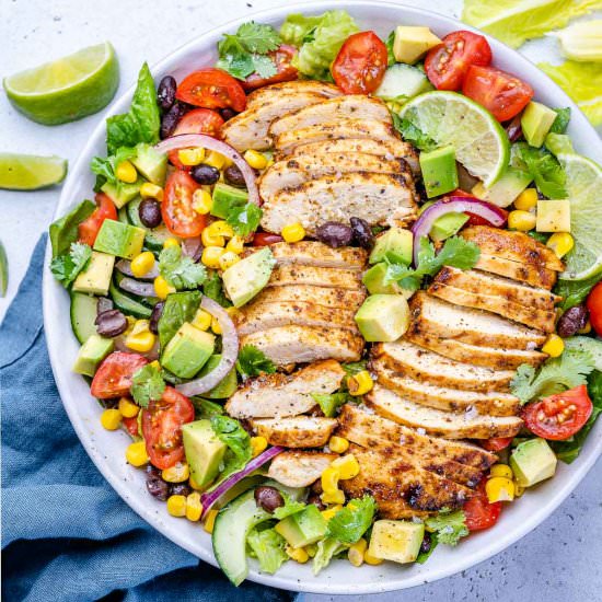 SOUTHWEST CHICKEN SALAD - Recipe photo by healthyfitnessmeals