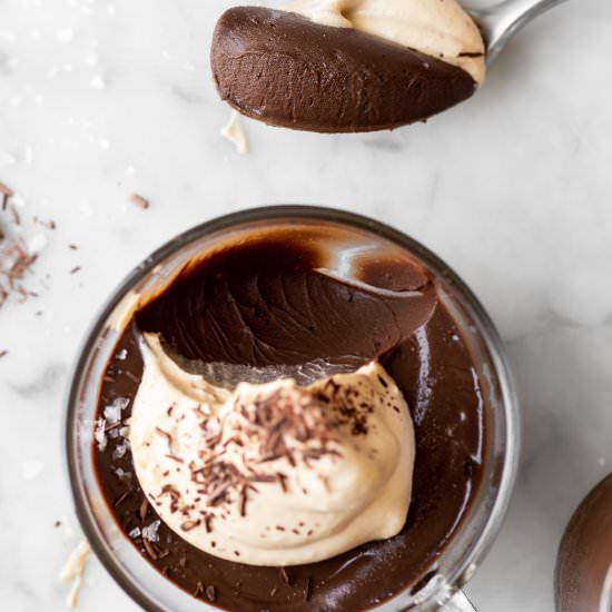 chocolate budino - Recipe photo by withspice