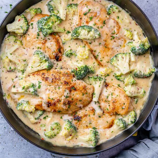CREAMY HONEY MUSTARD CHICKEN - Recipe photo by healthyfitnessmeals