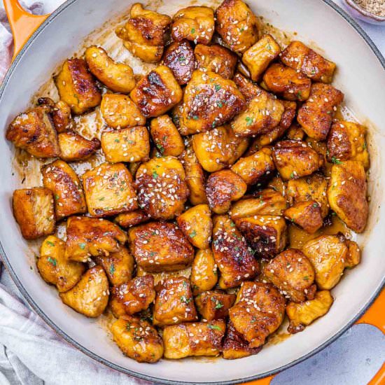 EASY HONEY GARLIC CHICKEN - Recipe photo by healthyfitnessmeals