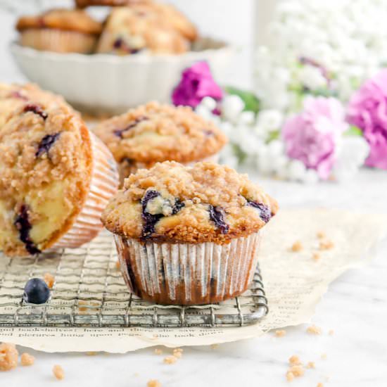 Lemon Blueberry Muffins - Recipe photo by bakerstable