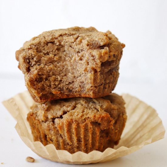 Banana Spice Muffins - Recipe photo by healmedelicious